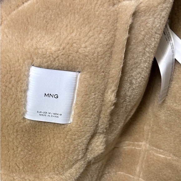Mango Brown Shearling Jacket - Picture 6 of 6
